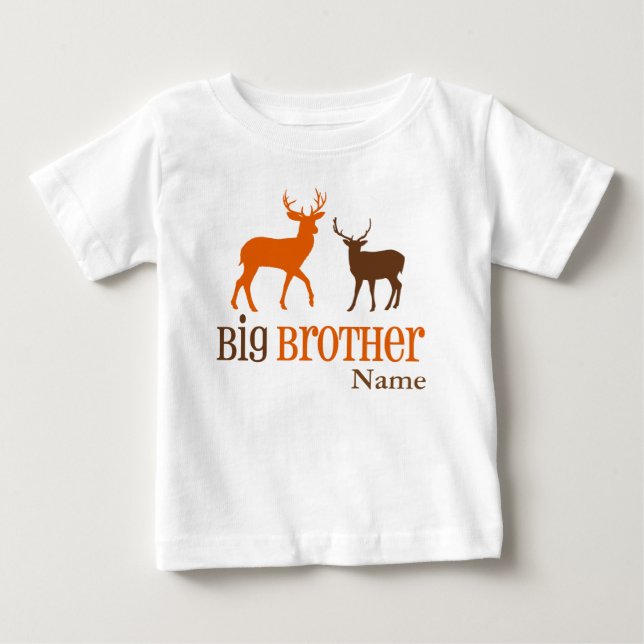 T-shirt personnalisé Big Brother Deer (Devant)