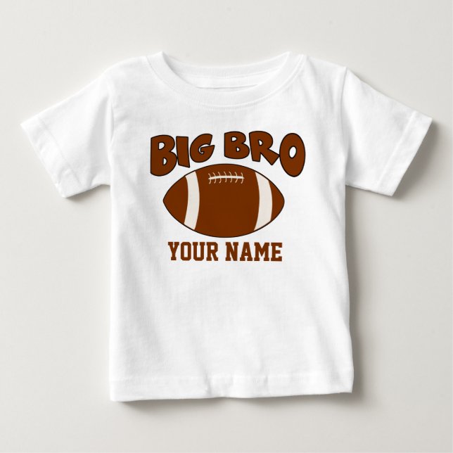 T-shirt personnalisé Big Brother Football (Devant)