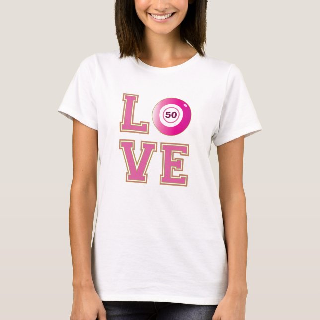 T-shirt Personnalisé Bingo Lover (Devant)
