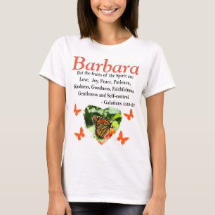 T-SHIRT PERSONNALISÉ BUTTERFLY GALATIANS 5 T CHEMISE