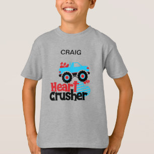 T-SHIRT PERSONNALISÉ "CAMION HEART CRUSHER"