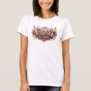 T-shirt personnalisé Catchy Rose ROS ALL DAY