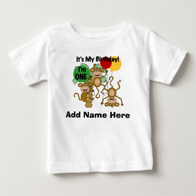 T-shirt personnalisé d'anniversaire d'éclat de (Devant)