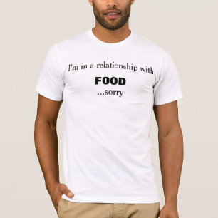 T-shirt Personnalisé Dans Une Relation Avec Chemise Alimen