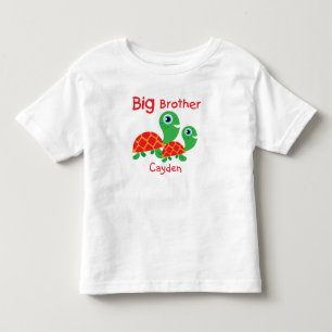 T-shirt personnalisé de frère de tortues