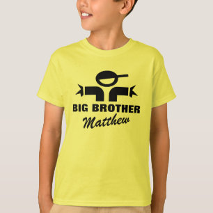 T-shirt personnalisé de frère pour l'enfant de