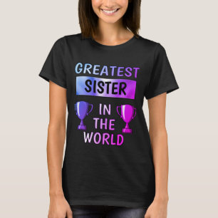 T-shirt personnalisé de la plus grande soeur