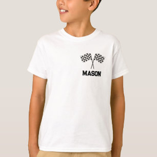 T-shirt Personnalisé Deux courses d'anniversaire rapides e