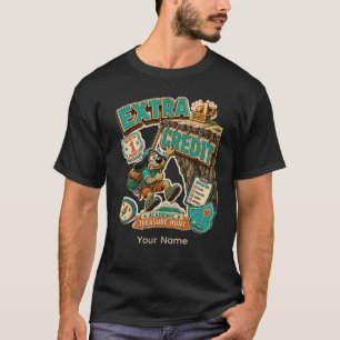 T-shirt personnalisé drôle professeur étudiant Cré