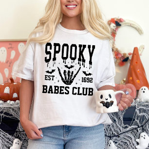 T-shirt Personnalisé Éffrayant Halloween Groupe College Pa