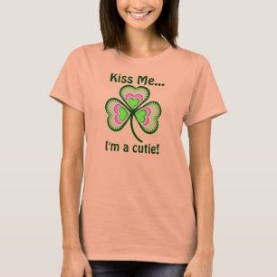 T-shirt Personnalisé embrassez-moi que je suis (tout nom)