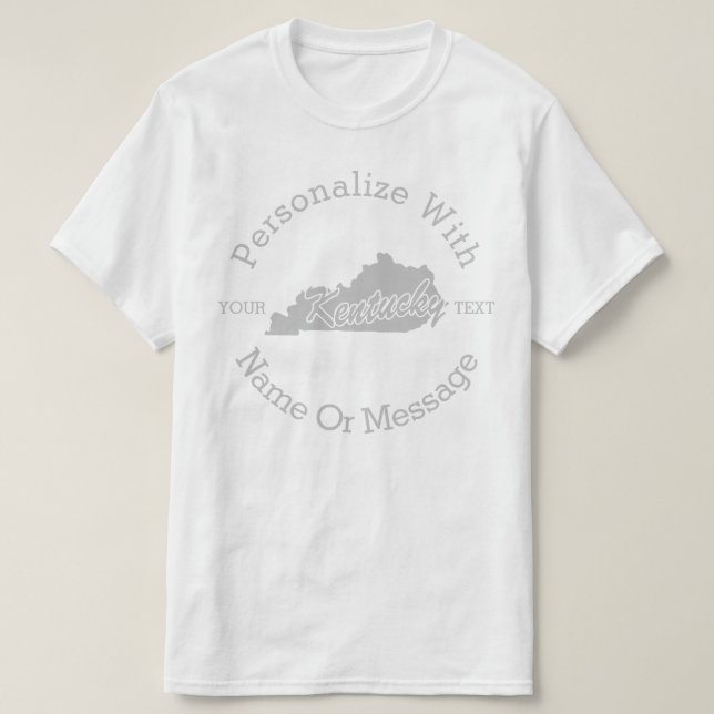 T-shirt PERSONNALISÉ État du Kentucky (Design devant)