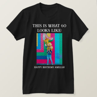T-shirt Personnalisé Funny 60e Milestone Anniversaire T-sh