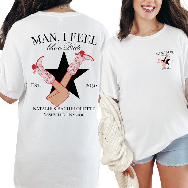 T-shirt Personnalisé Je Me Sens Comme Une Femme Femme Bach (Créateur téléchargé)