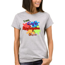 T-shirt personnalisé "Je suis le chef-d'oeuvre de 