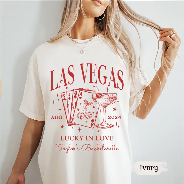 T-shirt Personnalisé Las Vegas Bachelorette Party (Créateur téléchargé)