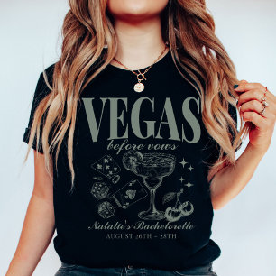 T-shirt Personnalisé Las Vegas Bachelorette Party