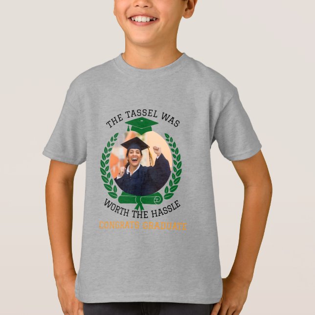 T-shirt Personnalisé Le Tassel valait la peine de la photo (Devant)