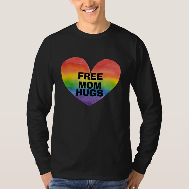 T-shirt Personnalisé Libre Maman Hugs Modèle (Devant)