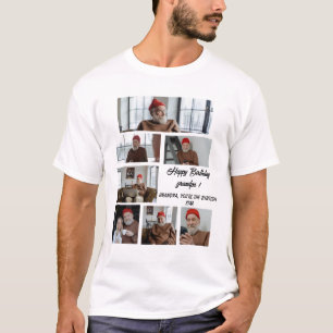 T-shirt Personnalisé L'Un Des Collages Photo D'Une Famille