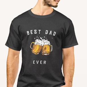 T-shirt Personnalisé Meilleur Papa Jamais bière Verre
