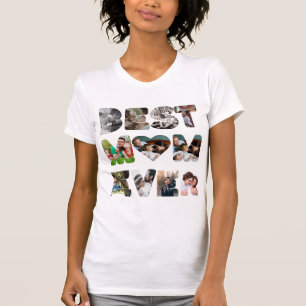 T-shirt Personnalisé moderne 11 photo Meilleure maman jama