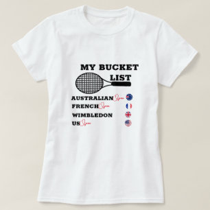 T-shirt Personnalisé Mon Bouchon Liste Grand Chelem