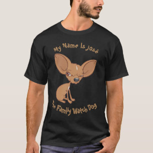 T-shirt Personnalisé Mon Nom Est Chihuahua Shirt