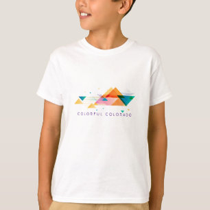 T-Shirt personnalisé montagnes abstraites