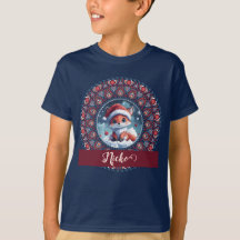 Personnalisé Noël mignon Kawaii Fox Dot Mandala