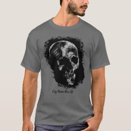 T-SHIRT PERSONNALISÉ - NOM DE LA VILLE - PATRIOTE - HABIL 