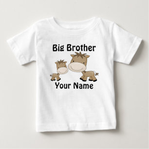 T-shirt personnalisé par cheval de frère