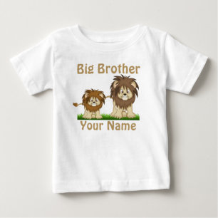 T-shirt personnalisé par lion de frère