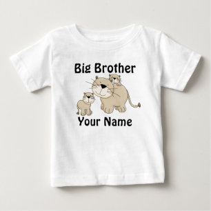 T-shirt personnalisé par lion de frère