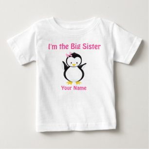 T-shirt personnalisé par pingouin de rose de