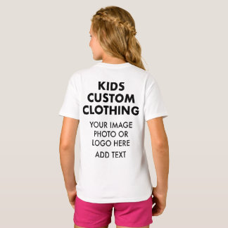 T-SHIRT Personnalisé Personnalisé - BLANC