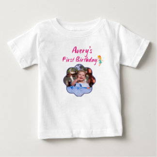 T-Shirt personnalisé pour 1er anniversaire de bébé