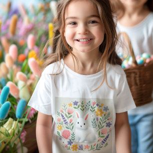 T-Shirt personnalisé pour enfants lapin de Pâques