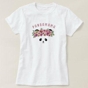 T-shirt personnalisé pour femme avec visage d'ours