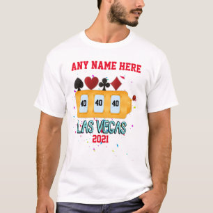 T-shirt personnalisé pour l'anniversaire de Las V