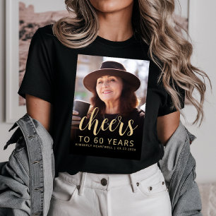 T-shirt personnalisé pour les 60 ans
