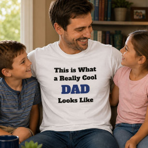 T-shirt personnalisé pour un papa vraiment cool