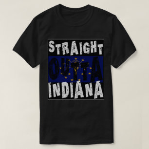 T-shirt personnalisé Straight Outta Indiana Meme