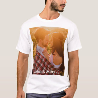 T-Shirt personnalisé téléchargez votre photo et vo