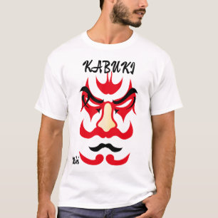 T-shirt Personnalisé Vintage esthétique Japonais Kabuki Ar
