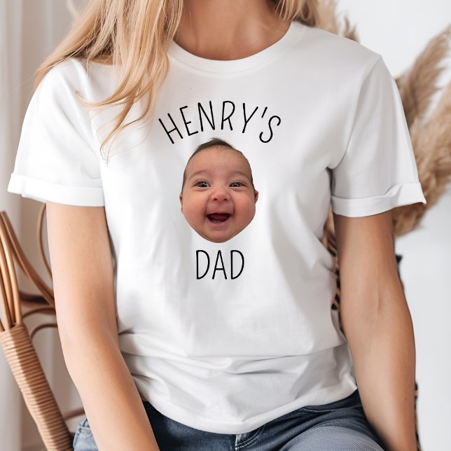T-shirt Personnalisé Visage de bébé Personnalisé Enfant Ph (Créateur téléchargé)