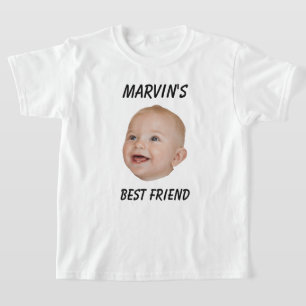 T-shirt Personnalisé Visage Enfants Garçons Filles Fête d'