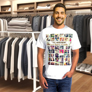 T-shirt Personnalisé votre texte et collage photo ici