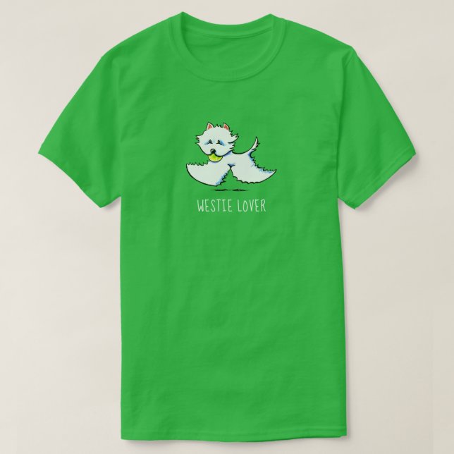 T-shirt Personnalisé Westie Lover (Design devant)