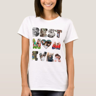 T-shirt Personnalisée moderne 11 photo Meilleure maman jam